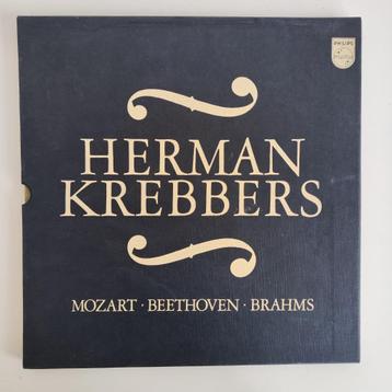 Herman Krebbers - Mozart, Beethoven, Brahms LP Box beschikbaar voor biedingen