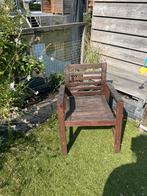 2 houten ikea tuinstoelen (Applaro), Tuin en Terras, Ophalen, Gebruikt, Hout