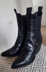 Prachtige Elena Iachi cowboy boots mt 39.5, Kleding | Dames, Zwart, Lage of Enkellaarzen, Ophalen of Verzenden, Zo goed als nieuw