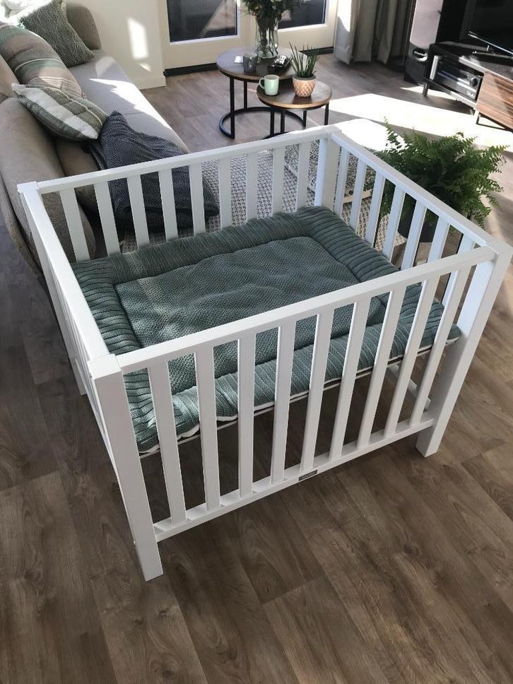 Bopita Box Brent wit, Kinderen en Baby's, Boxen, Gebruikt, In hoogte verstelbaar, Ophalen