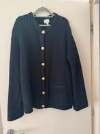 Zwarte H&M vest met gouden knopen - Maat M, Kleding | Dames, Ophalen of Verzenden, Zo goed als nieuw, Maat 38/40 (M), Zwart