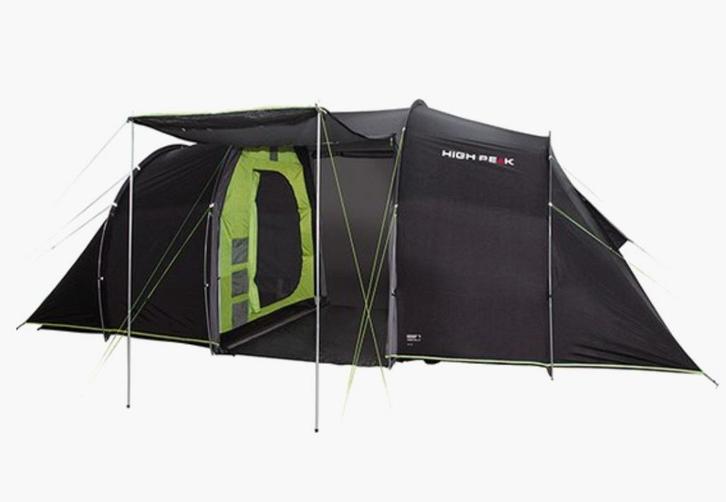 High Peak Tauris 6 - Tunneltent, Caravans en Kamperen, Tenten, meer dan 6, Zo goed als nieuw, Ophalen