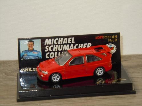 Ford Escort Cosworth Michael Schumacher - Micro Champs 1:64, Hobby en Vrije tijd, Modelauto's | Overige schalen, Zo goed als nieuw