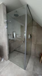 Douchedeur en douchewand, Doe-het-zelf en Verbouw, Glas en Ramen, Ophalen, 80 tot 120 cm, 160 cm of meer, Glasplaat