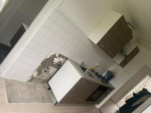 Kitchen, Huis en Inrichting, Keuken | Complete keukens, Zo goed als nieuw, Enkelwandige keuken, Grijs, Ophalen