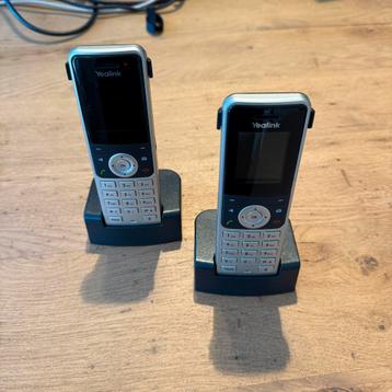 2 x Yealink W53H telefoon telefoons handset draadloos beschikbaar voor biedingen