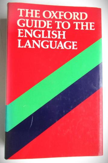 Oxford guide to the English Language~Robert Burchfield~HC~En
