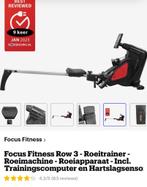 roeitrainer Focus Fitness Row, Sport en Fitness, Metaal, Rug, Zo goed als nieuw, Roeitrainer