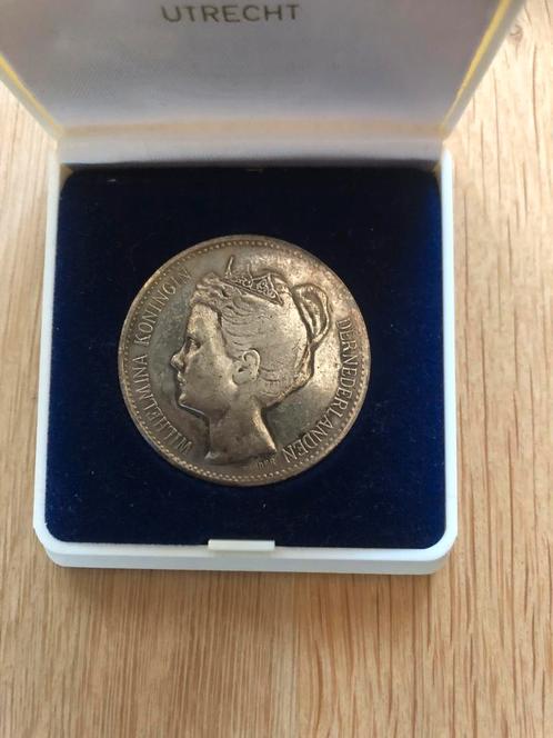 Replica Koningin Wilhelmina jaar 1898, Postzegels en Munten, Munten | Nederland, Ophalen of Verzenden