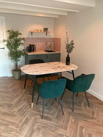 Eettafel bureau marmerlook