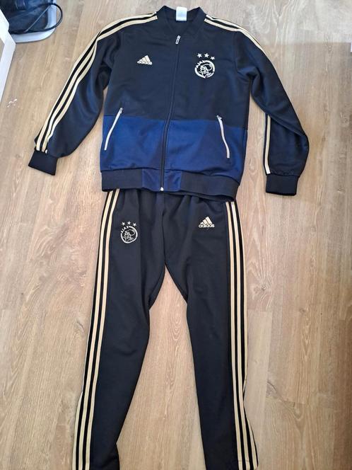 Ajax Trainingspak Adidas Maat M, Kleding | Heren, Truien en Vesten, Zo goed als nieuw, Maat 48/50 (M), Zwart, Ophalen of Verzenden