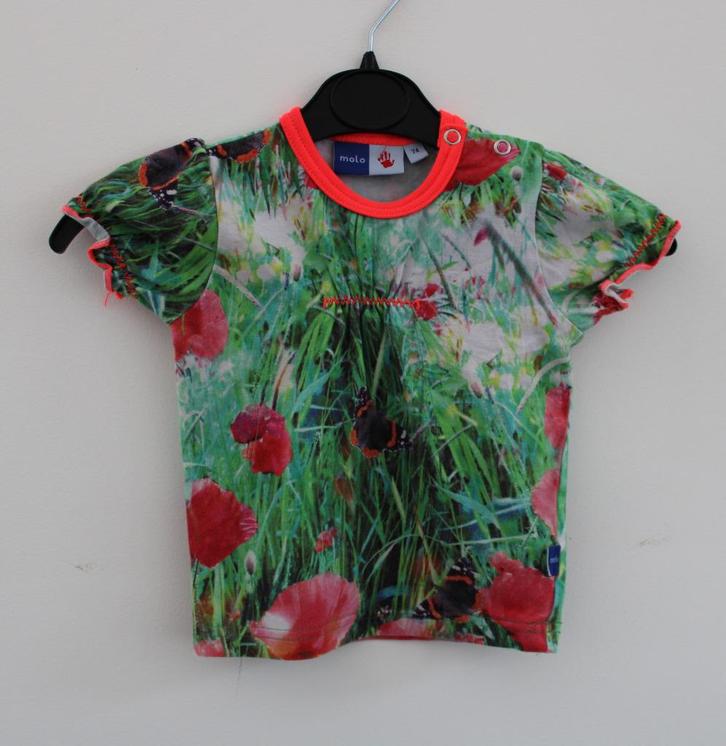 T-shirt van Molo 74, Kinderen en Baby's, Babykleding | Maat 74, Gebruikt, Meisje, Shirtje of Longsleeve, Ophalen of Verzenden