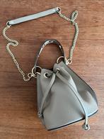 Vera Pelle taupe leren schoudertas, Sieraden, Tassen en Uiterlijk, Tassen | Damestassen, Ophalen of Verzenden, Zo goed als nieuw