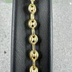 Gouden Armband | 14k | 2,5g | kinderband | 14cm | 394483, Gebruikt, Ophalen of Verzenden, Met bedels of kralen, Goud