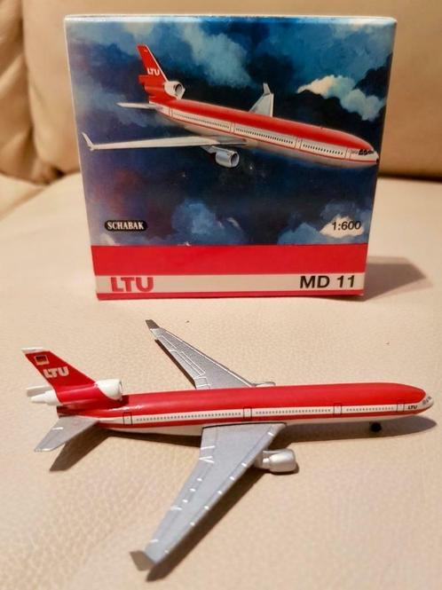 Schabak 1:600 LTU McDonnell Douglas MD11 vliegtuig model!, Verzamelen, Luchtvaart en Vliegtuigspotten, Zo goed als nieuw, Schaalmodel