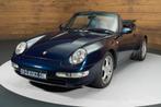 Porsche 911 Carrera Cabriolet | 1997, Auto's, Achterwielaandrijving, Cabriolet, Blauw, Leder