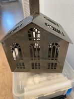 Metalen huisje ca 17x20 cm, Ophalen, Zo goed als nieuw, Metaal, Minder dan 25 cm
