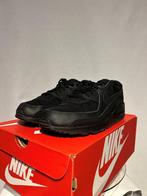 Maat 44 - Nike Air Max 90 Triple Black, Kleding | Heren, Schoenen, Verzenden, Zwart, Nike, Nike
