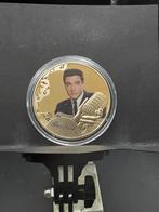 Vergulde one crown Gibraltar 2021 Elvis Presley, Ophalen of Verzenden, Overige landen, Losse munt