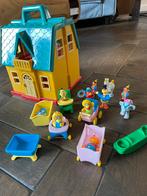 Sesamstraat nineties poppenhuis, Ophalen of Verzenden, Gebruikt, Poppenhuis
