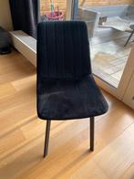 6x eetkamerstoel zwart velours Kick Flynt, Huis en Inrichting, Ophalen, Gebruikt, Zwart, Vijf, Zes of meer stoelen