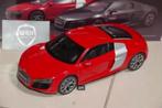 1:18 AUDI R8 5.2 V10 COUPE rood Kyosho diecast in doos WRH, Verzenden, Zo goed als nieuw, Auto, Autoart
