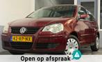 Volkswagen Polo 1.2-12V Optive|NAP|NweAPK|Airco|Trekhaak|Per, Voorwielaandrijving, Stof, Zwart, 540 kg
