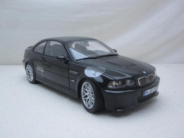 BMW e46 M3 CSL 2003 Saphire Black 1:18 Norev, Hobby en Vrije tijd, Modelauto's | 1:18, Nieuw, Auto, Norev, Ophalen of Verzenden