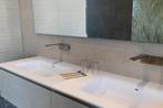 Badmeubel 180 cm solid surface wastafel SHOWMODEL NIEUW, Ophalen of Verzenden, Nieuw, Wastafel