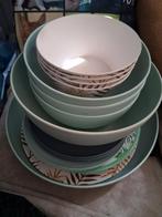 Bamboo servies oa van de wit uit schijndel, Ophalen of Verzenden