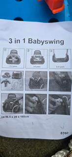 Nieuwe Babyschommel - Veilig en Leuk!, Kinderen en Baby's, Speelgoed | Buiten | Speeltoestellen, Ophalen, Nieuw, Schommel, Aanbouwonderdeel