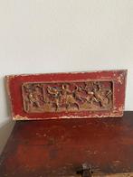 Oud chinees ( japans?) paneeitje, Antiek en Kunst, Curiosa en Brocante, Ophalen of Verzenden