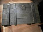 Legerkist munitiekist opbergkist, Huis en Inrichting, Woonaccessoires | Kisten, Ophalen, Gebruikt, 50 tot 100 cm, 75 tot 100 cm
