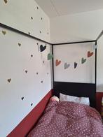 Hemelbed, Ophalen, 85 tot 100 cm, Zo goed als nieuw, Lattenbodem