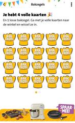 Jumbo bakzegels digitaal 4 volle spaarkaart, Jumbo, Ophalen