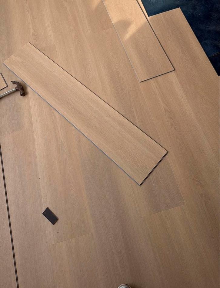 PVC Vloerdelen + Ondervloer - Nieuw in Verpakking, Doe-het-zelf en Verbouw, Vloerdelen en Plavuizen, Nieuw, Laminaat, Kunststof