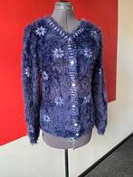 Fluffy vest blauw van Buisdaei maat 40. NIEUW, Maat 38/40 (M), Buisdaei, Blauw, Nieuw