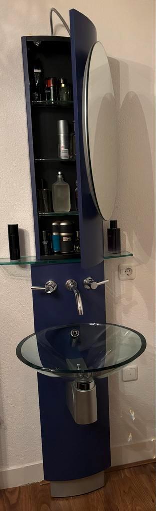 Blauw Design Wastafel meubel ZGAN beschikbaar voor biedingen