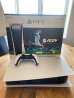 PlayStation 5 - Disc Edition + EA Sports FC 24 + Controlle, Playstation 5, Zo goed als nieuw, Ophalen