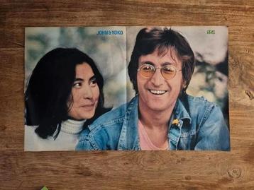 John Lennon & Yoko Ono poster beschikbaar voor biedingen