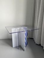 Salontafel bijzettafel Dutch design, Ophalen, Kunststof, 50 tot 100 cm, Vierkant