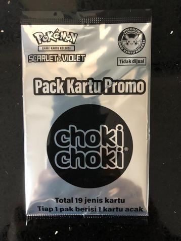 Pokemon Scarlet & Violet Choki Choki Promo Pack Indonesia beschikbaar voor biedingen