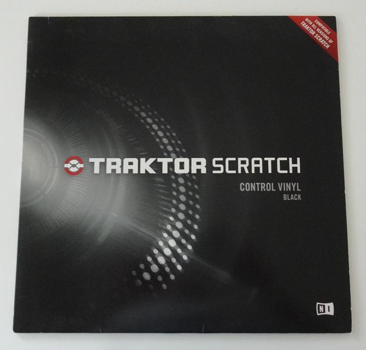 No Artist - Traktor Scratch Control Vinyl Black, Muziek en Instrumenten, Dj-sets en Draaitafels, Zo goed als nieuw, Overige merken