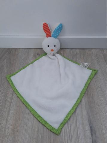 Knuffel knuffeldoekje action zd trading konijn K7446 beschikbaar voor biedingen