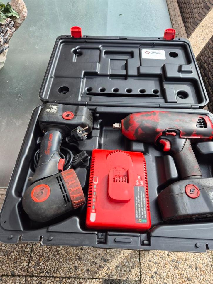 Snap On Slagmoersleutel - Slechte Batterij, Doe-het-zelf en Verbouw, Gereedschap | Handgereedschap, Ophalen of Verzenden