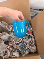 Doos met +/- 10 mokken, Ophalen of Verzenden, Zo goed als nieuw, Overige stijlen, Kop(pen) en/of Schotel(s)