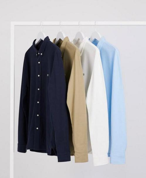 Partij heren overhemden. Top kwaliteit katoen. 242 stuks, Kleding | Heren, Overige Herenkleding, Nieuw, Ophalen of Verzenden