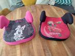 2x Zitverhoger Cars & Minnie Mouse 15-36kg, Ophalen, 15 t/m 36 kg, Zijbescherming, Gebruikt