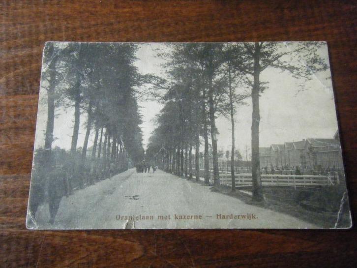Q30 - Harderwijk - Oranjelaan - Kazerne - Militair - 1916, Verzamelen, Ansichtkaarten | Nederland, Voor 1920, Verzenden