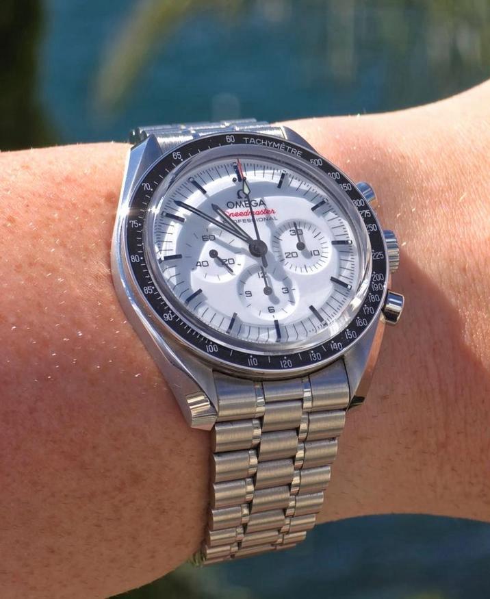 Omega speedmaster full set 2025, Sieraden, Tassen en Uiterlijk, Horloges | Dames, Zo goed als nieuw, Overige merken, Staal, Ophalen of Verzenden